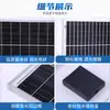 Panel Solar 10-120W Panel de Energía Solar 18V Panel de Carga para Exteriores Panel Fotovoltaico Solar de Silicio Monocristalino