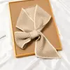 Ins Lenço Pequeno Feminino Estilo Coreano Inverno Quente Versátil Estilo Ocidental Lã Cruzado Jack Lenço Outono e Inverno Lenço de Tricô
