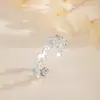 Anillo de Moneda de Caballo de Plata de Ley S925 para Mujer, Estilo de Alta Gama, Anillo para Dedo Índice del Año de la Suerte, Anillo Atrae Dinero, Regalo