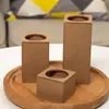 Velas Decorativas para o Dia dos Namorados, Enfeites para Copo, Suporte de Vela de Madeira Retrô, Suprimentos de Aromaterapia para Casa, Lâmpada de Vela para Atmosfera de Festa de Casamento
