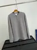 Vibe simples e relaxada Gola Henry Outono/Inverno Novo Masculino Cor Sólida Casual Versátil Mangas Longas Moletom Tricô Tendência