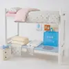 Juego de ropa de cama de tres piezas de algodón puro para dormitorio estudiantil: juego de seis piezas con sábana, sábana ajustable, funda de edredón y funda de almohada para dormitorio individual en preparatoria