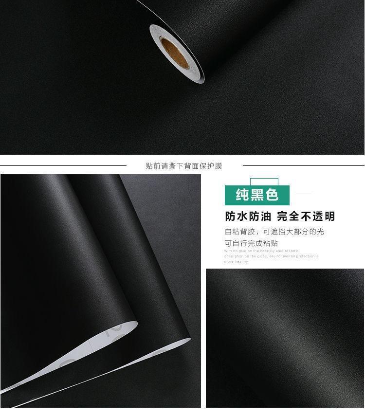黑色玻璃贴7