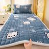Colchón de Terciopelo de Leche para Dormitorio Estudiantil, Acolchado y Engrosado para Calidez, Esterilla Tatami para Uso Doméstico, Versión Delgada Lavable