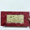 Oro Puro 999 Día de la Madre Día del Padre Feliz Cumpleaños Billete de Oro Éxito en la Vida Ganador Aleación de Oro Pan de Oro