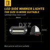 Ventas Directas de Fábrica Luz de Matrícula para Camión 6LED Luz Trasera para Coche Camión Coche de Pasajeros Remolque Luz Lateral 12-24V