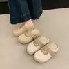 Mules cerrados de plataforma gruesa para mujer que aumentan la altura, nuevo modelo de verano 2026, sandalias casuales slip-on de alta gama para uso en exteriores
