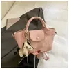 Bolsa Transversal Estilo Bolinho 2026 Novo Estilo Moda Tendência Feminina Versátil Ombro Transversal Alta Qualidade Textura Pequena Bolsa de Mão