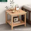 Mesa Auxiliar para Sofá para Uso Doméstico, Mesa Cuadrada Minimalista Moderna, Gabinete Lateral, Mesa Cuadrada para Sala de Estar, Mesa Sencilla para Balcón, Mesa de Café Pequeña