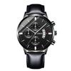 Comércio Exterior Explosões Transfronteiriças Simples Homens Negócios Watch Aço Inoxidável Moda Cinturão Assista Calendário Luminoso Quartzo
