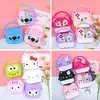 Bolso infantil de silicona transfronterizo para salidas, bolso de mano portátil, monedero de almacenamiento para niños y padres, bolso cruzado al hombro