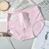 Roupa Íntima Feminina 50 Fios Algodão Puro para Outono e Inverno, Respirável e Fashion, Tamanho Médio Dl1301, Forro 100% Algodão 5