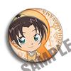 Insignia de barjou del anime Detective Conan, colgante periférico secundario Yuan Ji Songtian Yuan transparente gris Anfang
