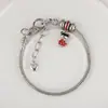 Pulseira de Cobre Banhado Exquisita Simples Versátil Popular em Vendas Transfronteiriças Pulseira de Prata da Moda Personalizada Pulseira Feminina com Zircônia