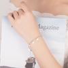 Pulsera coreana de estrella de cinco puntas dulce y linda para mujer, estrellas literarias simples y lindas para estudiante, joyería de mano, una generación de cabello