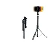Novo Modelo 2025 Bastão de Selfie Tripé Bluetooth Filmagem de Vlog Rotação de 360 Graus Suporte para Celular para Influenciadores ao Ar Livre Transmissão ao Vivo