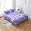 Sábana de una pieza dormitorio estudiantil cama individual doble 1.5 metros 1.8m cepillada dibujos animados infantiles sábana de 1.1 metros