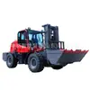 Empilhadeira Off-Road Todo-o-Terreno Equipamento de Manuseio Externo para Pátio de Areia e Cascalho Empilhadeira Off-Road Agrícola de Tração nas Quatro Rodas de 3 Toneladas 5 Toneladas