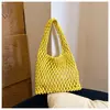 Moda Transfronteriza Bolso Casual Simple para Mujer 2026 Nuevo Tejido Diseño de Nicho Bolso de Hombro para Viajar Bolso Tote