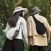 Bolsa de Pecho para Deportes al Aire Libre para Hombres, Bolso Cruzado de Color Sólido Estilo Japonés, Bolso de Teléfono Casual Ruiying para Viajeros, Bolso de Hombro Versátil para Mujeres, Moderno