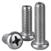 Tornillos de Acero Inoxidable 304/316 con Cabeza de Pan de Vacío Phillips, Tornillos Pequeños, Tornillos Redondos con Cabeza de Escape de Rosca Hueca Colección