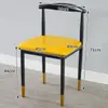 Silla de Comedor Nórdica Modelo Nuevo 2025 Juego de Mesa y Sillas de Comedor para Uso en el Hogar, Silla con Respaldo, Taburete de Estudio, Silla de Madera Sintética, Silla de Arte en Hierro Tipo Cuerno