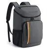 Fabricante pode imprimir logo Amazon cor sólida tecido Oxford laminado à prova d'água bolsa tote mochila bolsa térmica bolsa de gelo