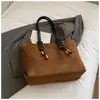 Shuai Mi Home 2026 Outono Nova Bolsa Tote de Grande Capacidade Bolsa de Ombro de Nicho Estilo Simples para o Dia a Dia Bolsa de Axila