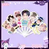 Ziyu 30% de descuento Abanico Plegable Abanico Soporte para Conciertos Mercancía Mismo Estilo de Tiktok