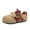 Zapatillas de entrenamiento alemanas para mujer extremadamente elegantes y versátiles, nuevo modelo otoño 2026, zapatillas deportivas casuales ligeras estilo retro, zapatos finos para mujer