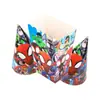 Disney Marvel Homem-Aranha Vermelho Tema Festa de Aniversário Infantil Descartável Copo de Papel e Prato Conjunto Apito de Ano Novo