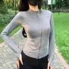 Jaqueta Esportiva Curta de Yoga Feminina Slim Fit com Gola Alta, Afunilamento na Cintura Emagrecimento Seda de Gelo Sensação Fresca com Capuz Proteção Solar