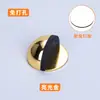 Tapón Magnético Silencioso para Puerta de Vidrio con Forma de Tortuga de Acero Inoxidable, Tapón de Puerta Semicircular de Doble Uso sin Taladro, Bloqueador de Puerta Engrosado Anticolisión