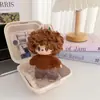 Conjunto de roupa de boneca Labubu vintage barbearia, compatível com bonecas Labubu de 1ª, 2ª e 3ª geração, roupa de substituição para o xale de Natal