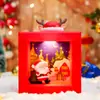 Porta-canetas Papai Noel novo produto transfronteiriço luz noturna criativa Véspera de Natal presente para crianças decoração atacado