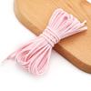 Corda de couro sintético aveludado de 3MM caixa de bolo corda artesanal DIY joia pulseira acessórios de cabelo buquê caixa de presente alça laço decorativo