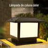 Luminária de Pilar Solar, Luminária de Jardim, Luminária de Pilar de Entrada de Vila, Luminária de Pilar de Parede de Pátio Externo, Luminária LED, Novo Estilo Chinês