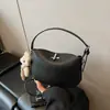 Bolsas populares transfronterizas con textura de alta calidad, loncheras de mano de nicho, bandoleras con cierre para mujer, bolsos cruzados