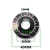 Placa de Escala Cuadrada para Perilla de Potenciómetro 0-100 con Adhesivo Dial de Escala Numerada Combinado con WTH118 WX112RV24