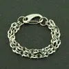 Pulsera de engranaje geométrico brillante popular para hombres y mujeres en AliExpress europeo y americano, pulsera simple de moda