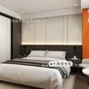 Móveis Hotel Estrela Quarto Padrão Conjunto Completo de Cama com Box Embalado Suave Mesa de Cabeceira Hotel Quarto Grande Apartamento Pousada Cama Especial Reforma