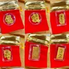Adesivo de celular em ouro puro 999, tema princesa, para riqueza e prosperidade, presente de bolsa da sorte, direto do fabricante