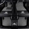 Aplicable para Hyundai Langdong Lingdong Tucson Sonata Yue Na Mingtu ix35 Elantra ix25 Alfombrillas de Piso para Coche Completamente Cubrientes