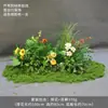 Nuevo Arreglo Grande de Piso para Boda Compromiso Banquete Flor Artificial de Seda Acabado Arreglo Floral Decorativo Pasillo Arte Floral para Boda