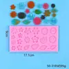 Molde de silicone para bolo de fondant DIY, girassol grande, crisântemo, rosa, bola de flor, decoração de bolo