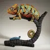 Escultura Animal de Cabeza de Tiburón Elefante Bebé León Cabeza Animal Transfronteriza Nueva Creativa Adornos de Resina para Escritorio de Interior