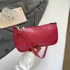 Bolso de Hombro Retro Versátil de Color Sólido para Mujer, Adecuado para el Trayecto Diario, Bolso de Hombro Casual de Alta Gama con un Ambiente Sofisticado y Moderno