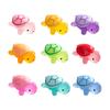 Par de Tartarugas Saco Surpresa Decoração para Aquário Tanque de Peixes Ornamento de Micro Paisagem Desenho Animado Fofo que Brilha no Escuro Acessório DIY