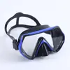 Equipo de Snorkel Gafas de Buceo de Marco Grande Alta Definición Transmiten la Luz Impermeables Antivaho Máscara de Snorkel Hebilla Ajustable Máscara de Buceo