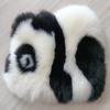 Nova almofada de lã para iniciantes Panda Cute Home, presente de inauguração de casa, presente de casamento para amigos, almofada de cadeira para amigos